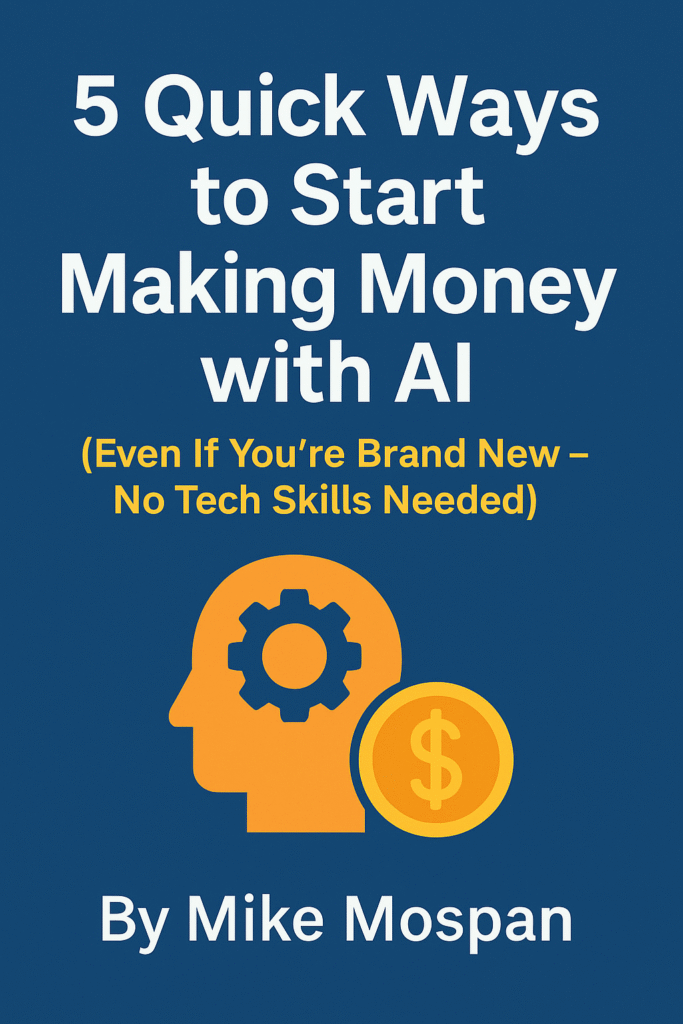5 Ways To Start Making Quick Money With AI