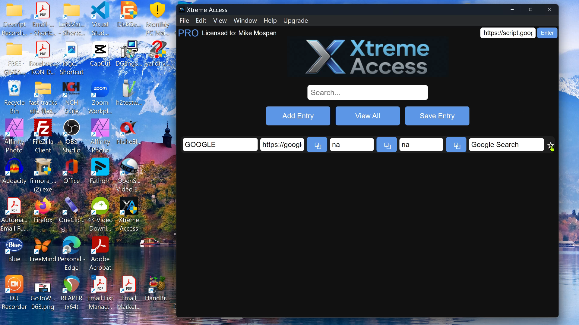 Dashboard Screenshot