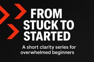 From stuck to started design